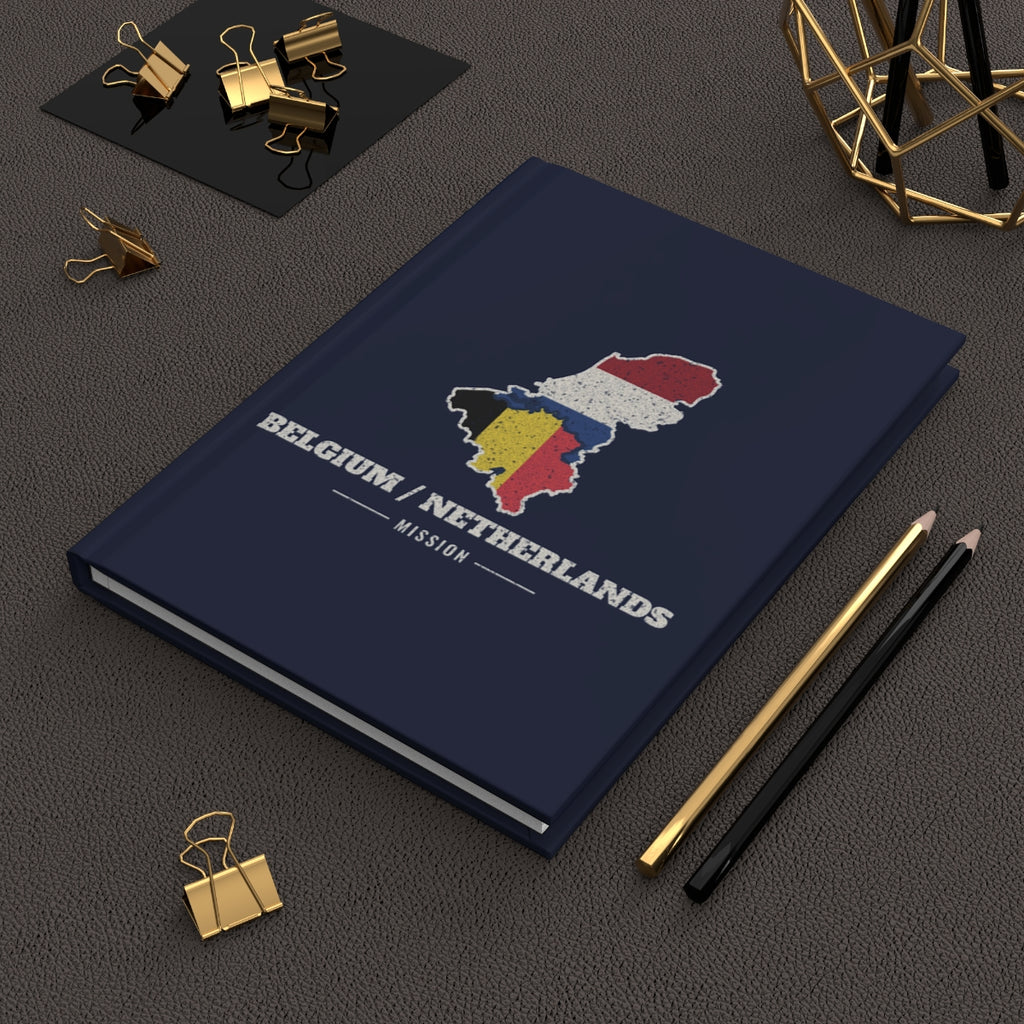 Belgium/Netherlands Mission flag map journal by Weak Things view 2