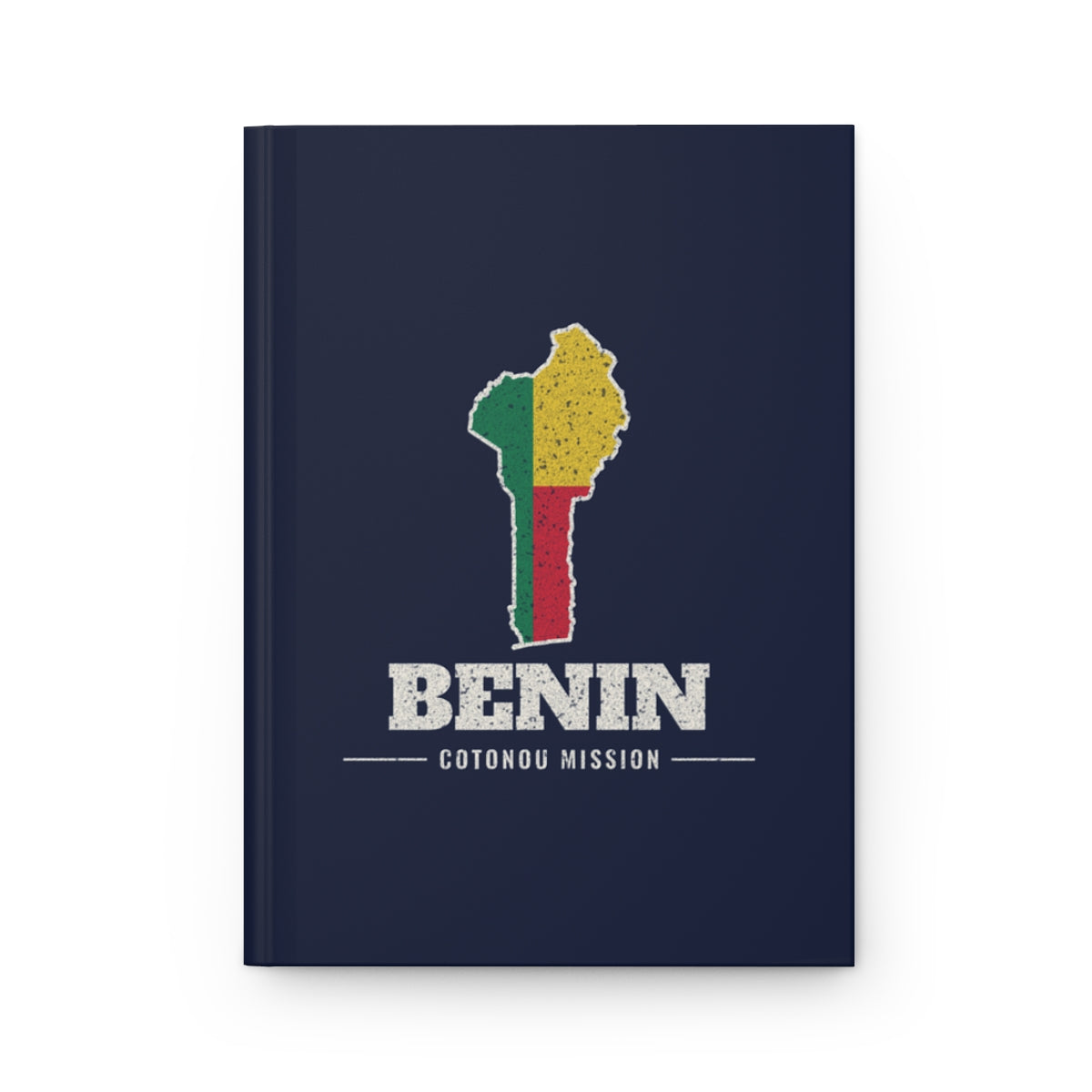 Benin Cotonou Mission flag map journal by Weak Things