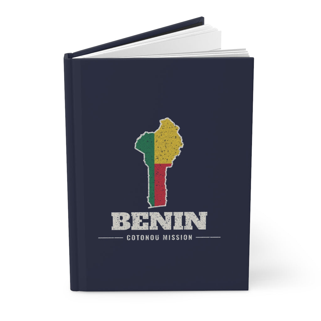 Benin Cotonou Mission flag map journal by Weak Things view 3