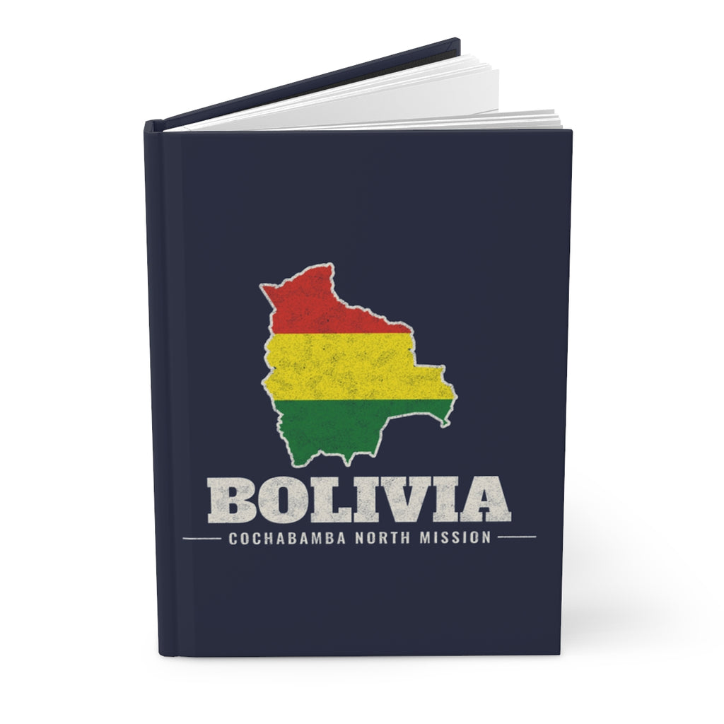 Bolivia Cochabamba North Mission flag map journal by Weak Things view 3