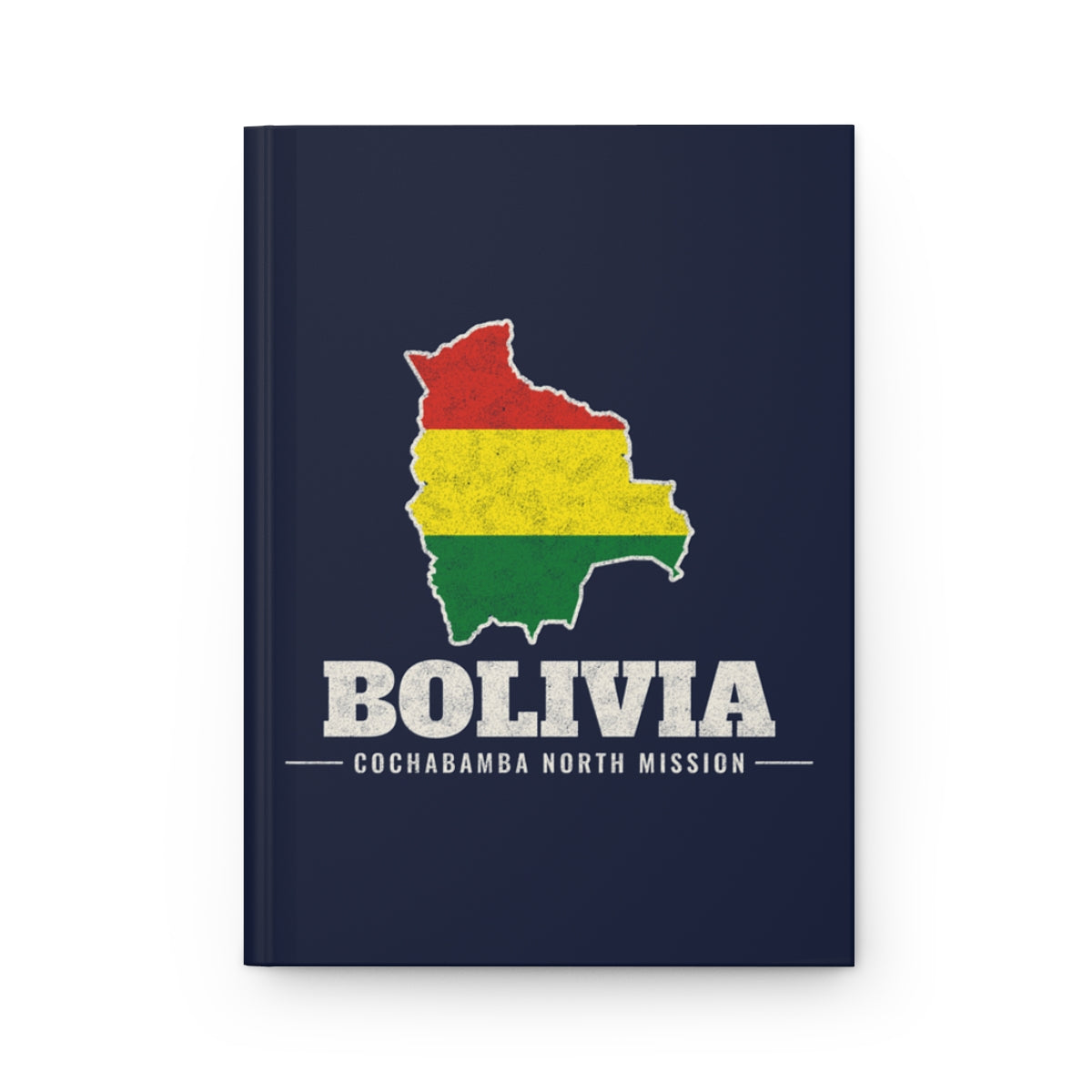 Bolivia Cochabamba North Mission flag map journal by Weak Things