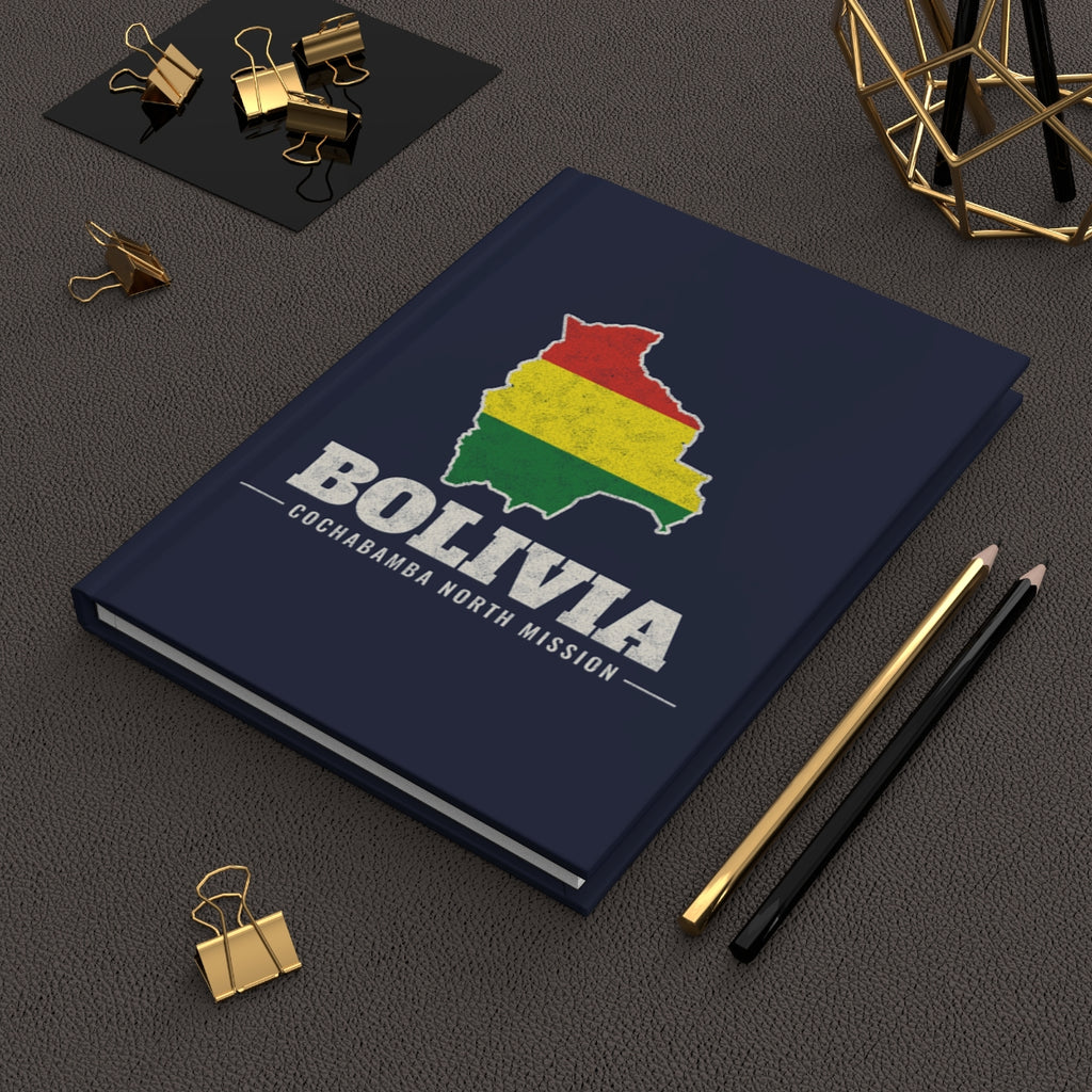 Bolivia Cochabamba North Mission flag map journal by Weak Things view 2