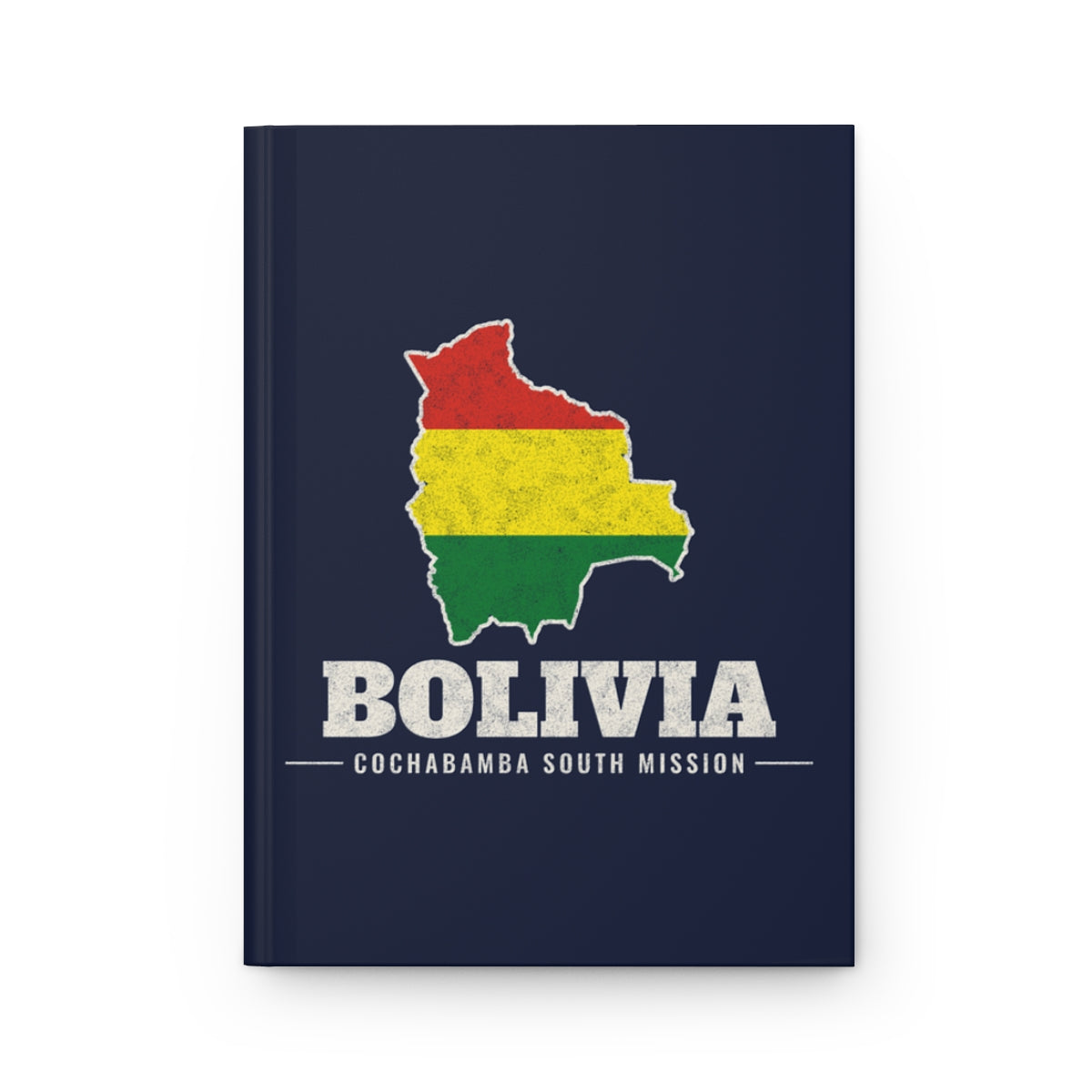 Bolivia Cochabamba South Mission flag map journal by Weak Things
