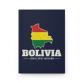 Bolivia Santa Cruz Mission flag map journal by Weak Things