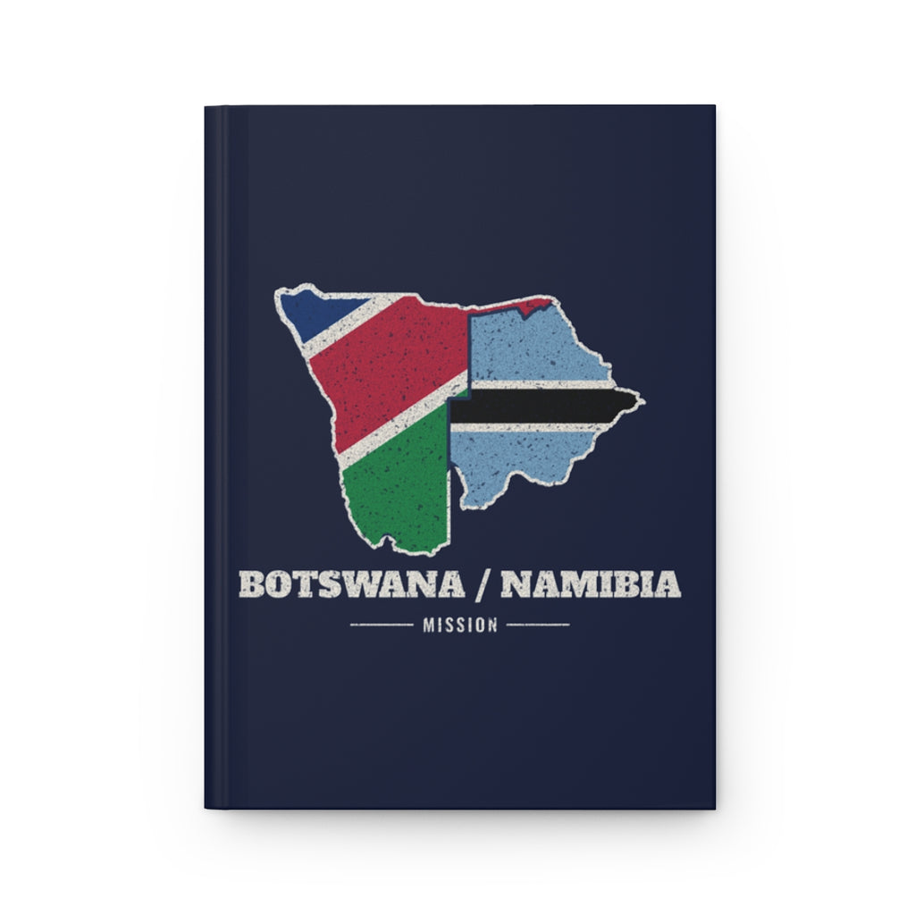 Botswana/Namibia Mission flag map journal by Weak Things