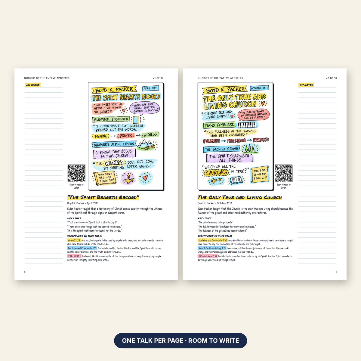 President Boyd K. Packer sample pages