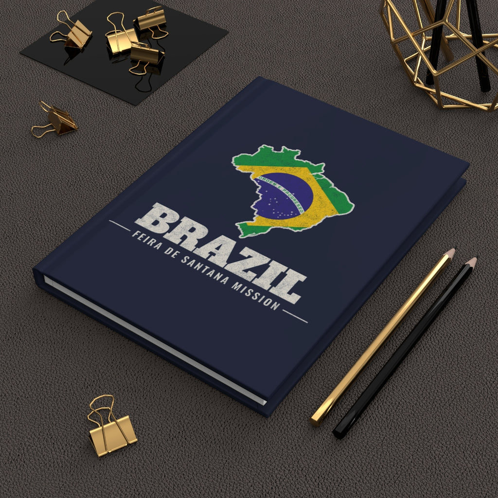 Brazil Feira de Santana Mission flag map journal by Weak Things view 2