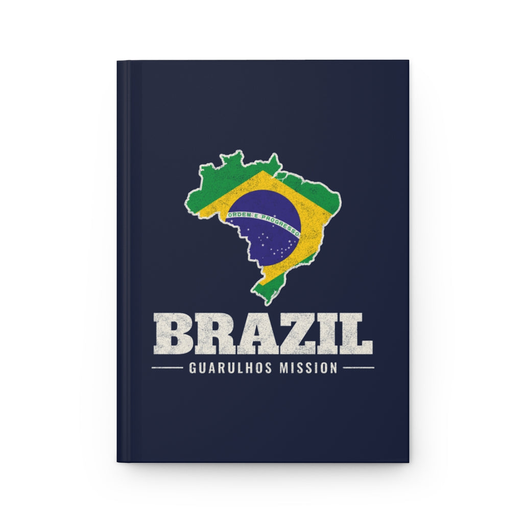 Brazil Guarulhos Mission flag map journal by Weak Things