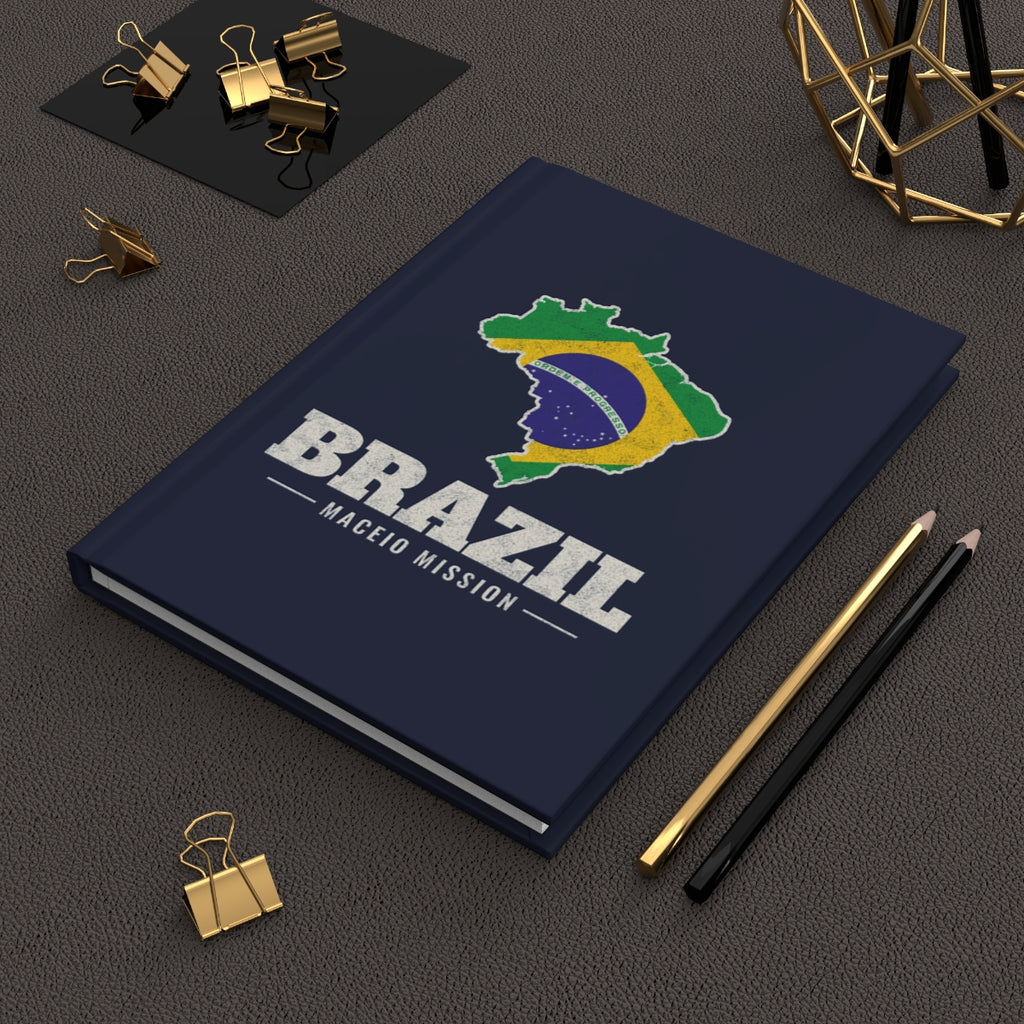 Brazil Maceio Mission flag map journal by Weak Things view 2