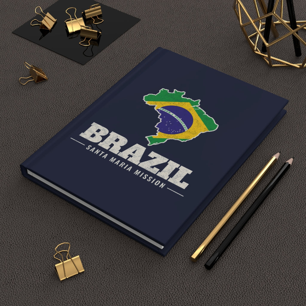 Brazil Santa Maria Mission flag map journal by Weak Things view 2
