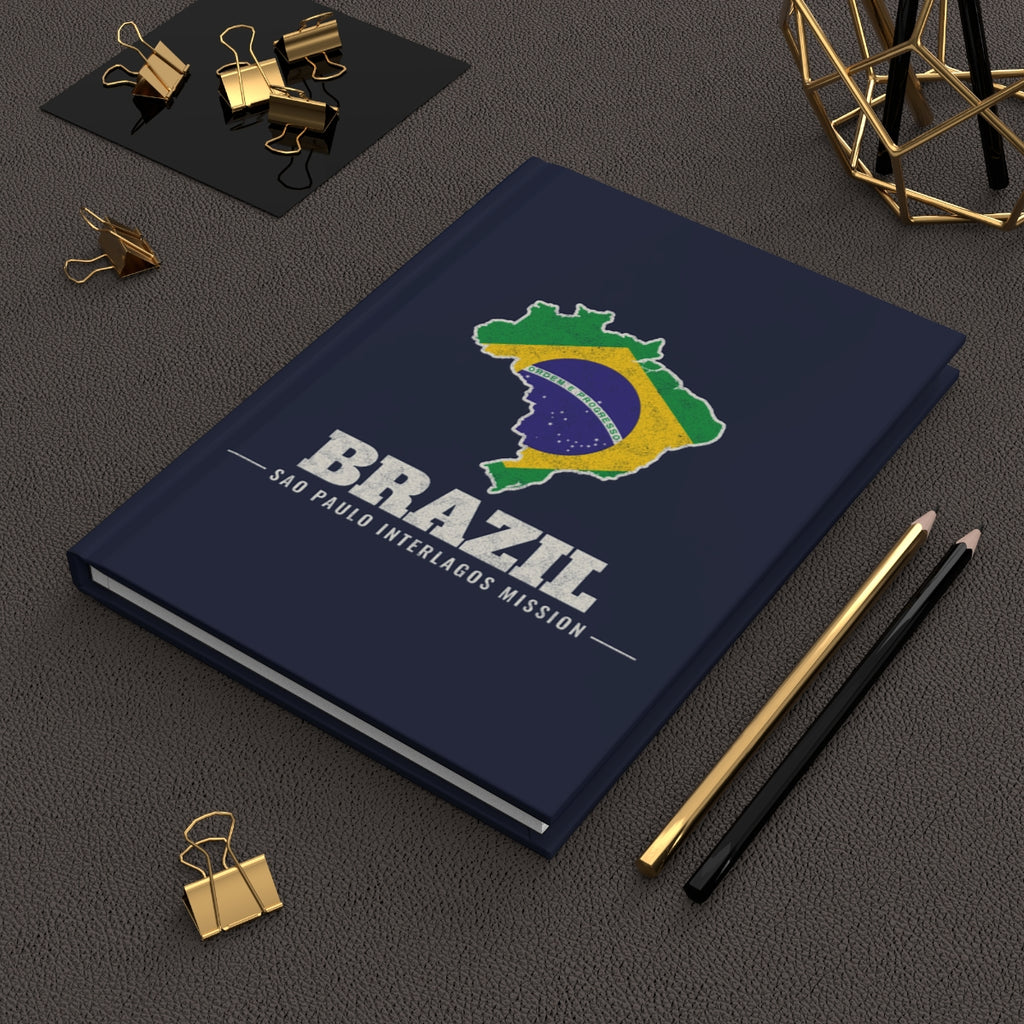 Brazil Sao Paulo Interlagos Mission flag map journal by Weak Things view 2