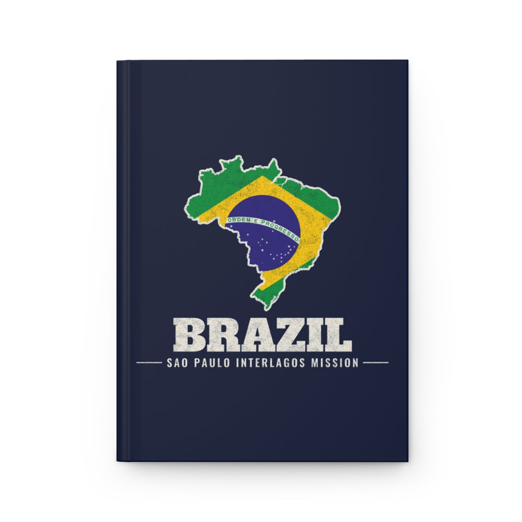 Brazil Sao Paulo Interlagos Mission flag map journal by Weak Things