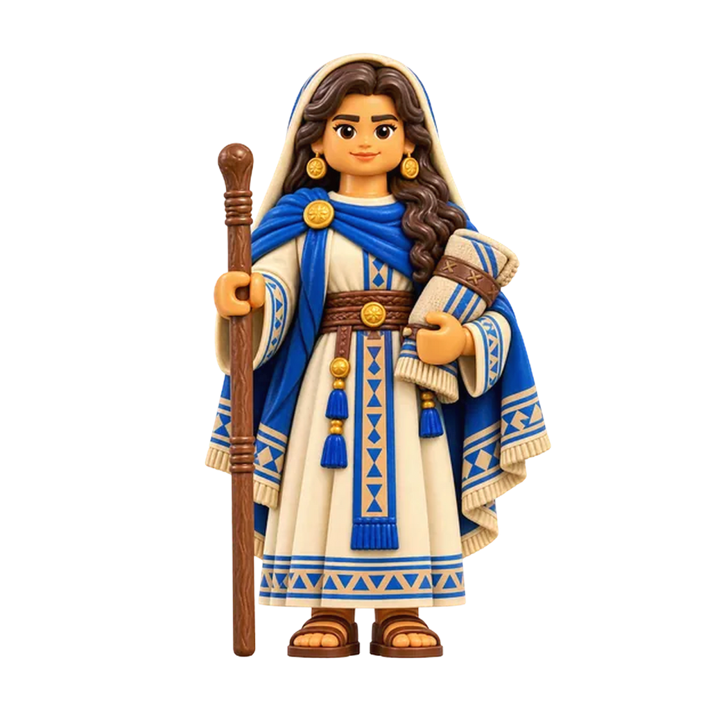 Sariah brick figure, the design printed on this tie