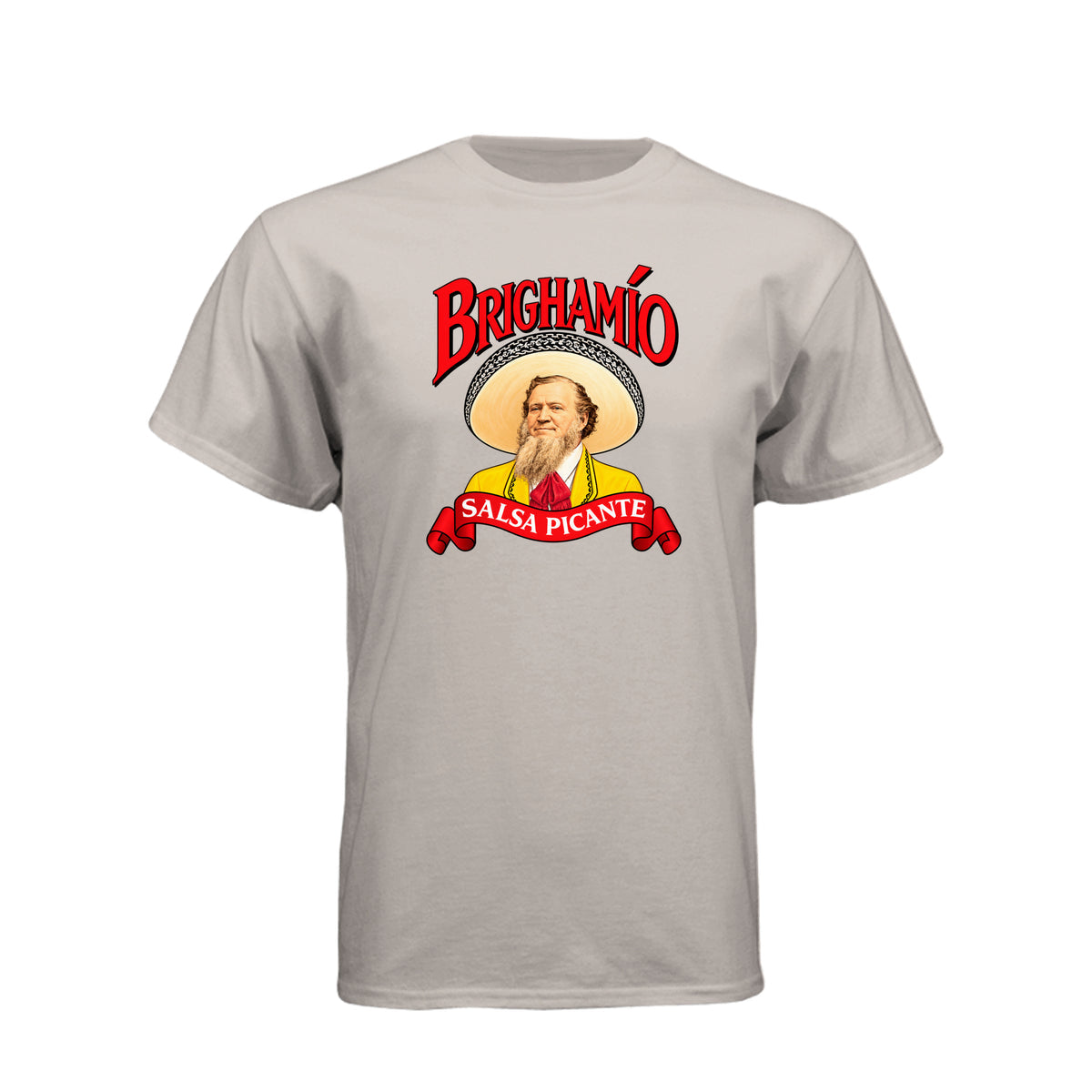 Brighamio | Salsa Picante t-shirt design by WEAK THINGS