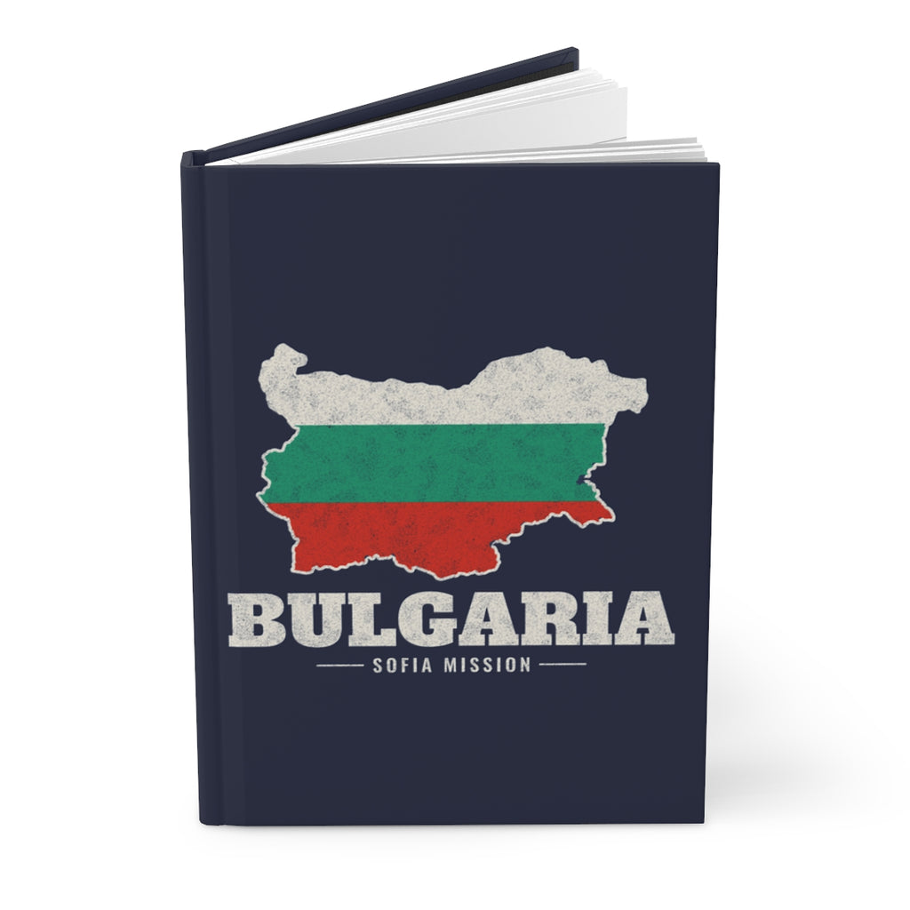 Bulgaria Sofia Mission flag map journal by Weak Things view 3