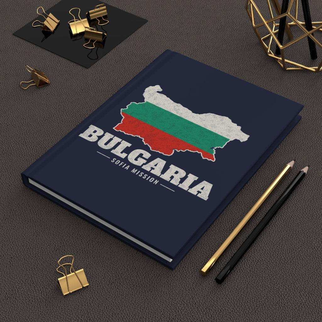 Bulgaria Sofia Mission flag map journal by Weak Things view 2
