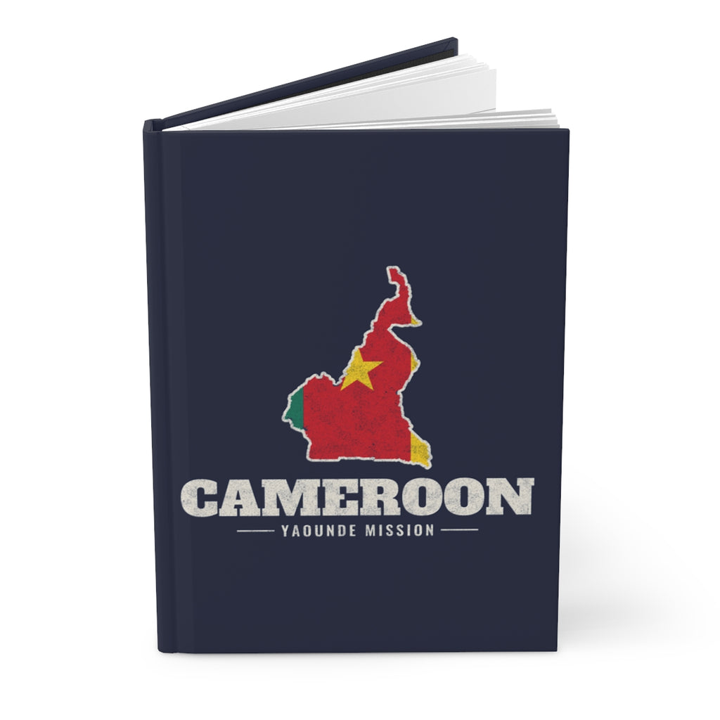 Cameroon Yaounde Mission flag map journal by Weak Things view 3