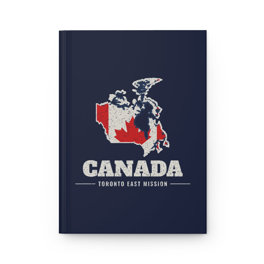 Canada Toronto East Mission flag map journal by Weak Things