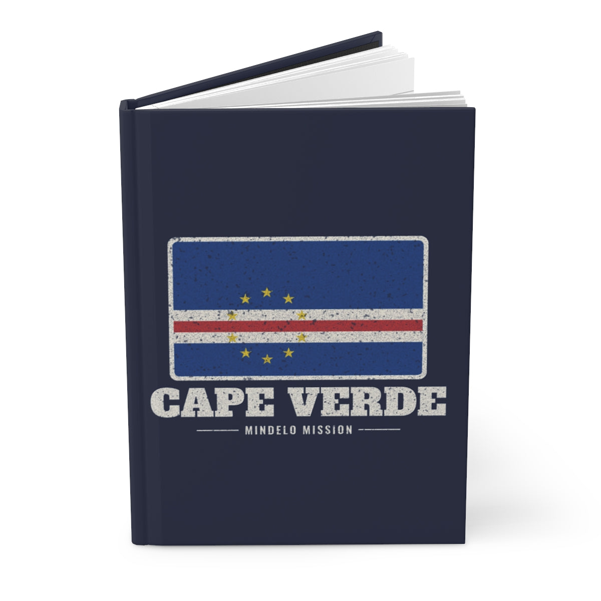 Cape Verde Mindelo Mission flag map journal by Weak Things view 3