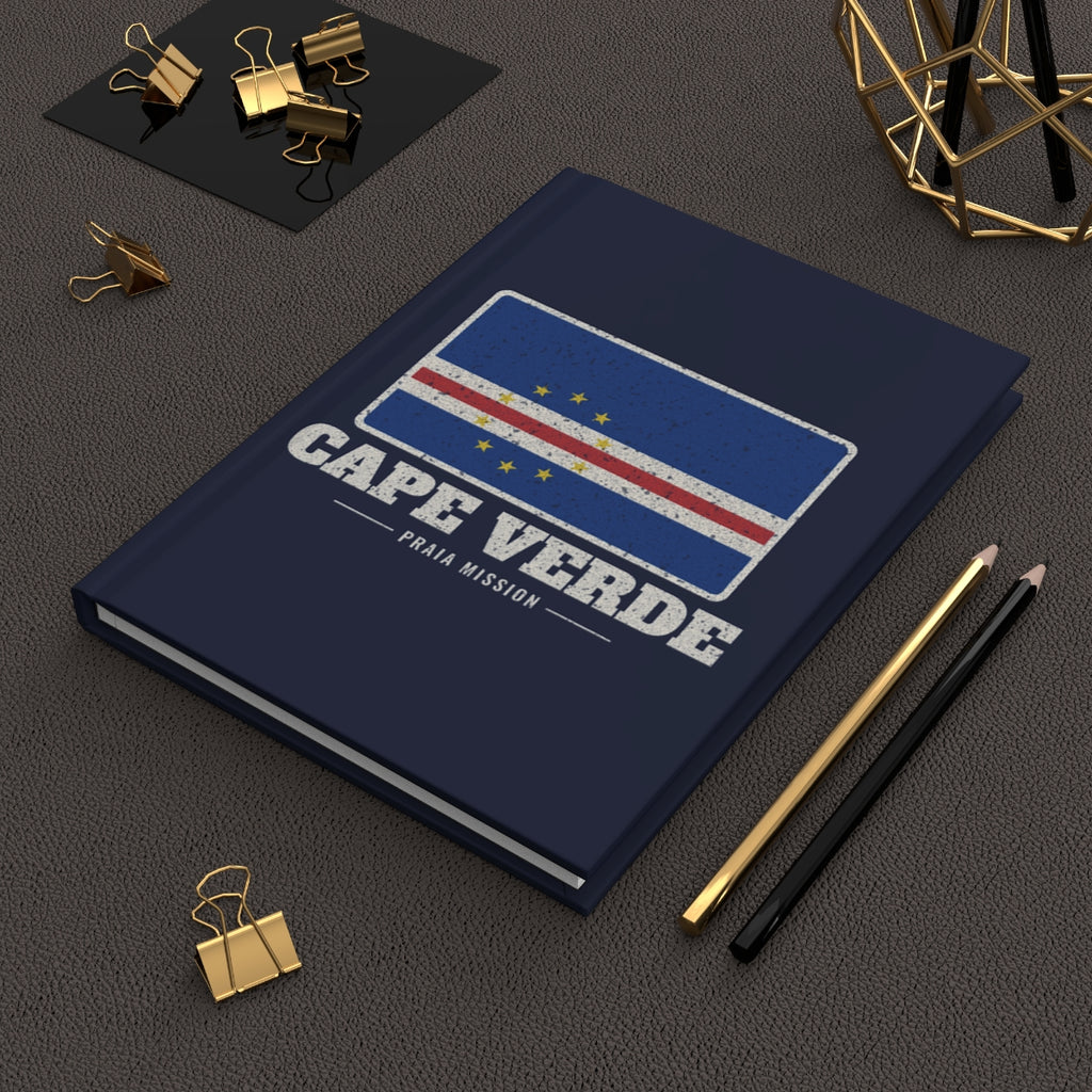 Cape Verde Praia Mission flag map journal by Weak Things view 2
