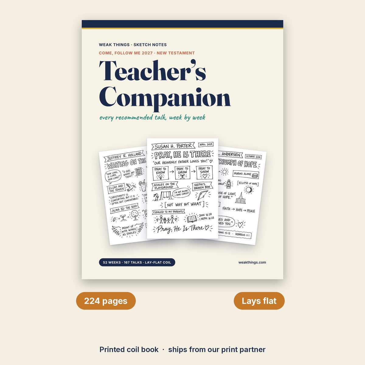 Come, Follow Me 2027 Teacher's Companion cover