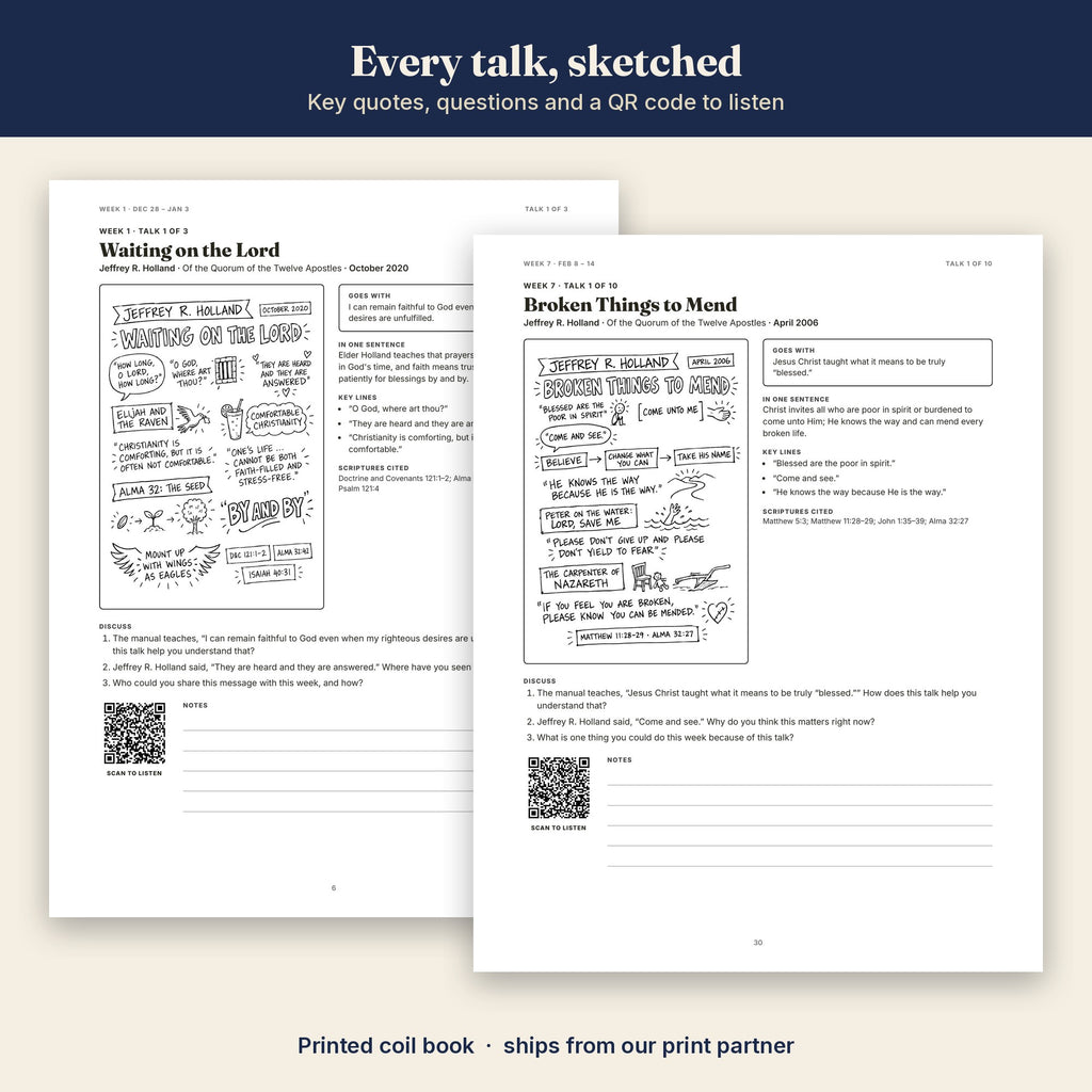 Come, Follow Me 2027 Teacher's Companion sample page