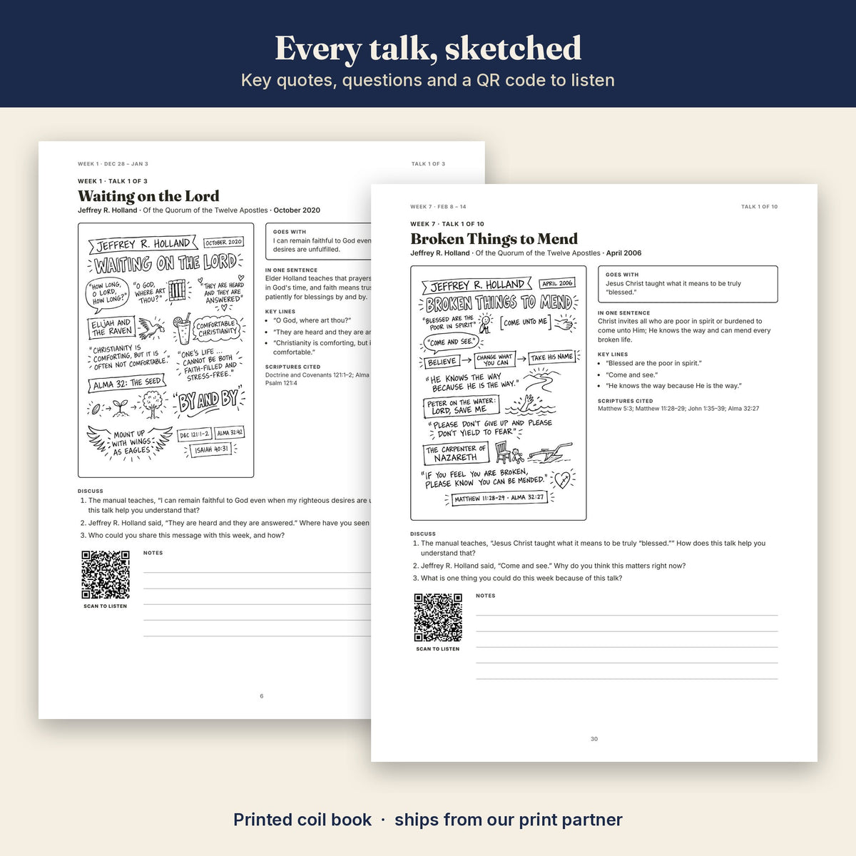 Come, Follow Me 2027 Teacher's Companion sample page