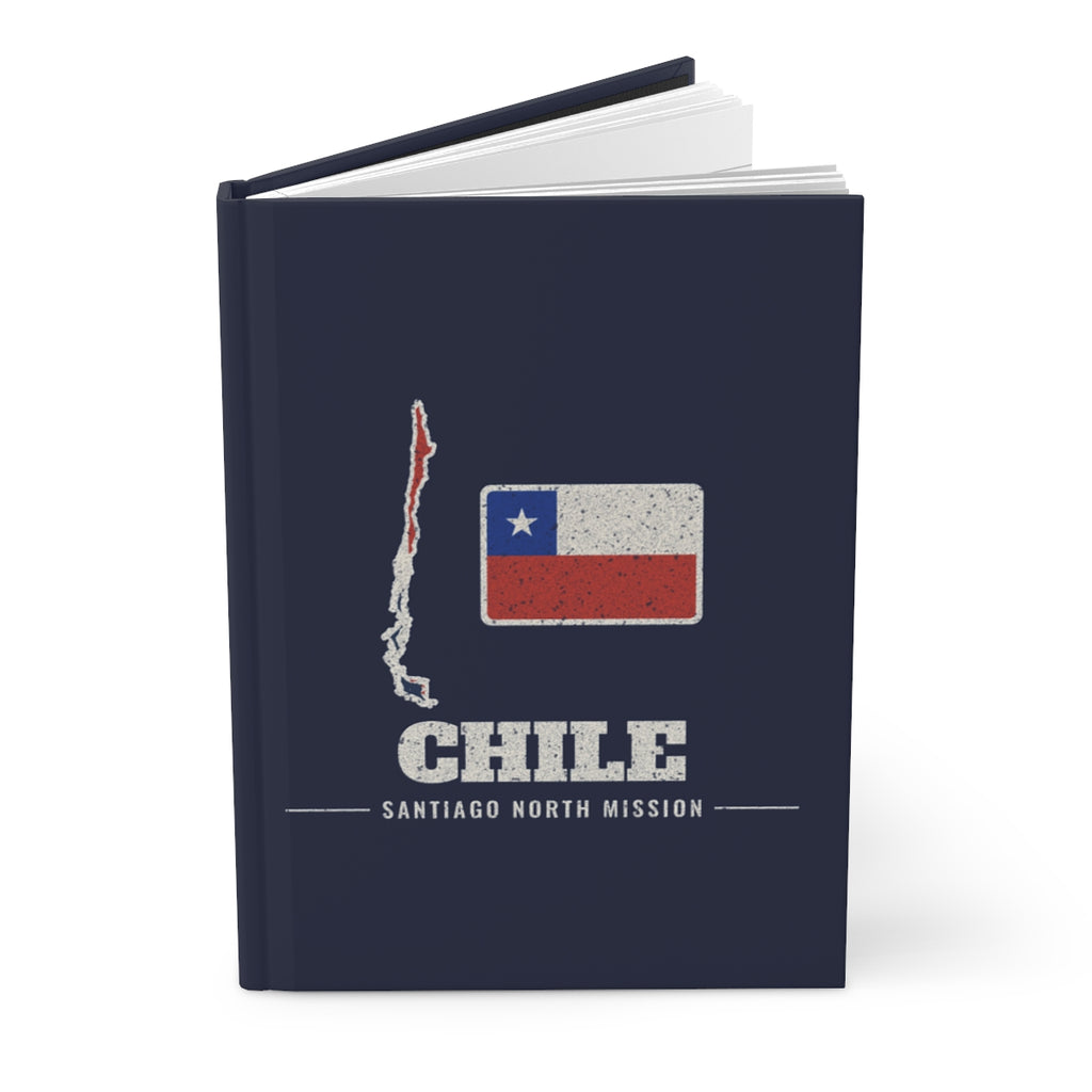Chile Santiago North Mission flag map journal by Weak Things view 3