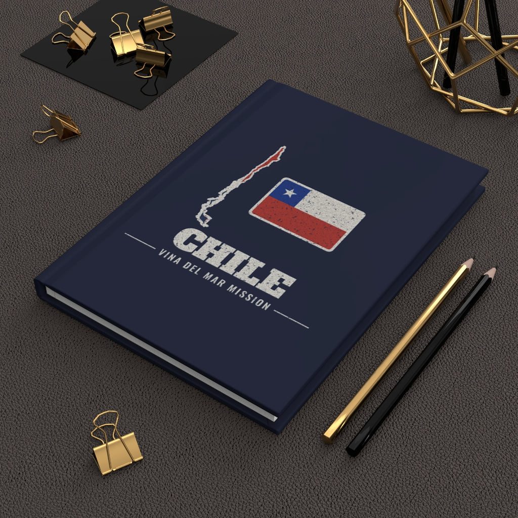 Chile Vina del Mar Mission flag map journal by Weak Things view 2