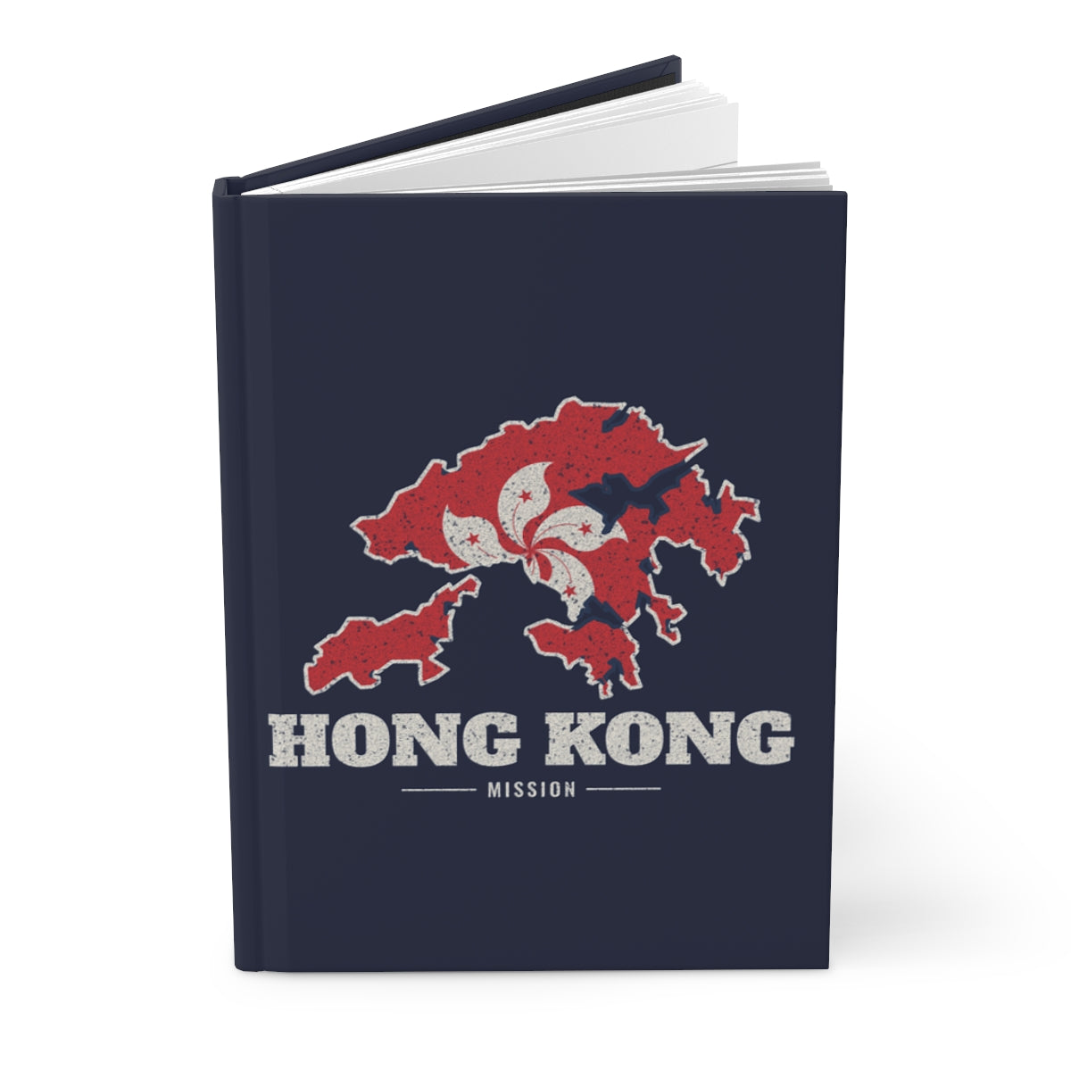 China Hong Kong Mission flag map journal by Weak Things view 3
