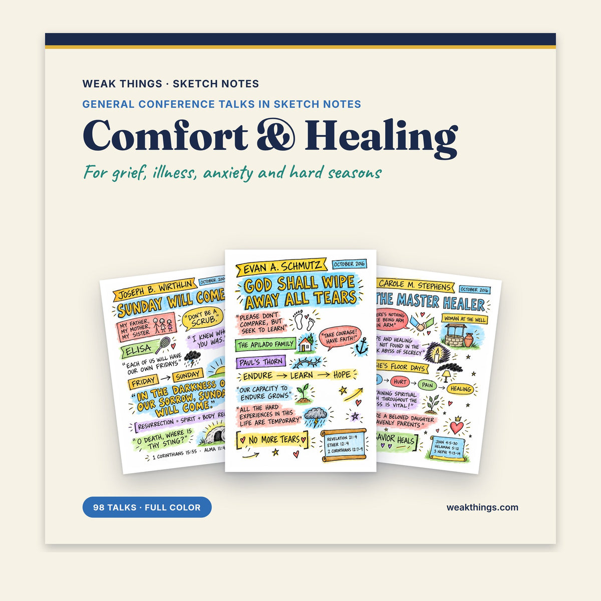 Comfort and Healing front cover