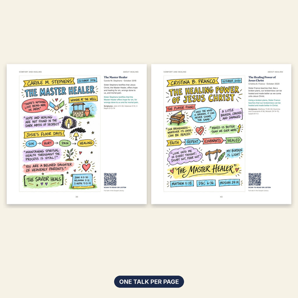 Comfort and Healing sample pages