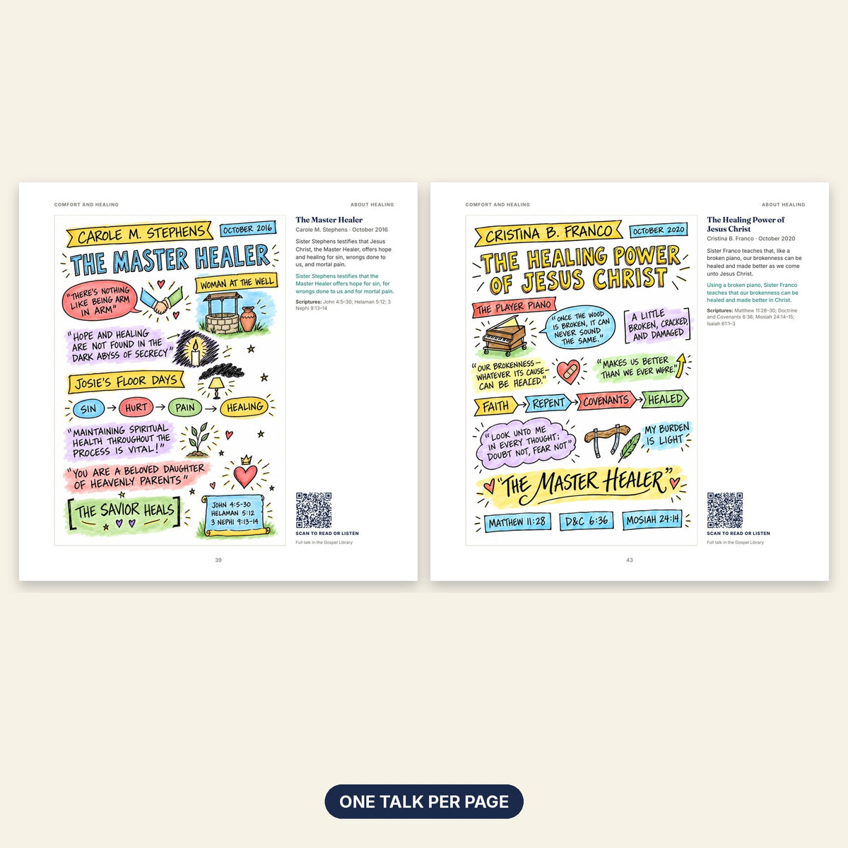 Comfort and Healing sample pages
