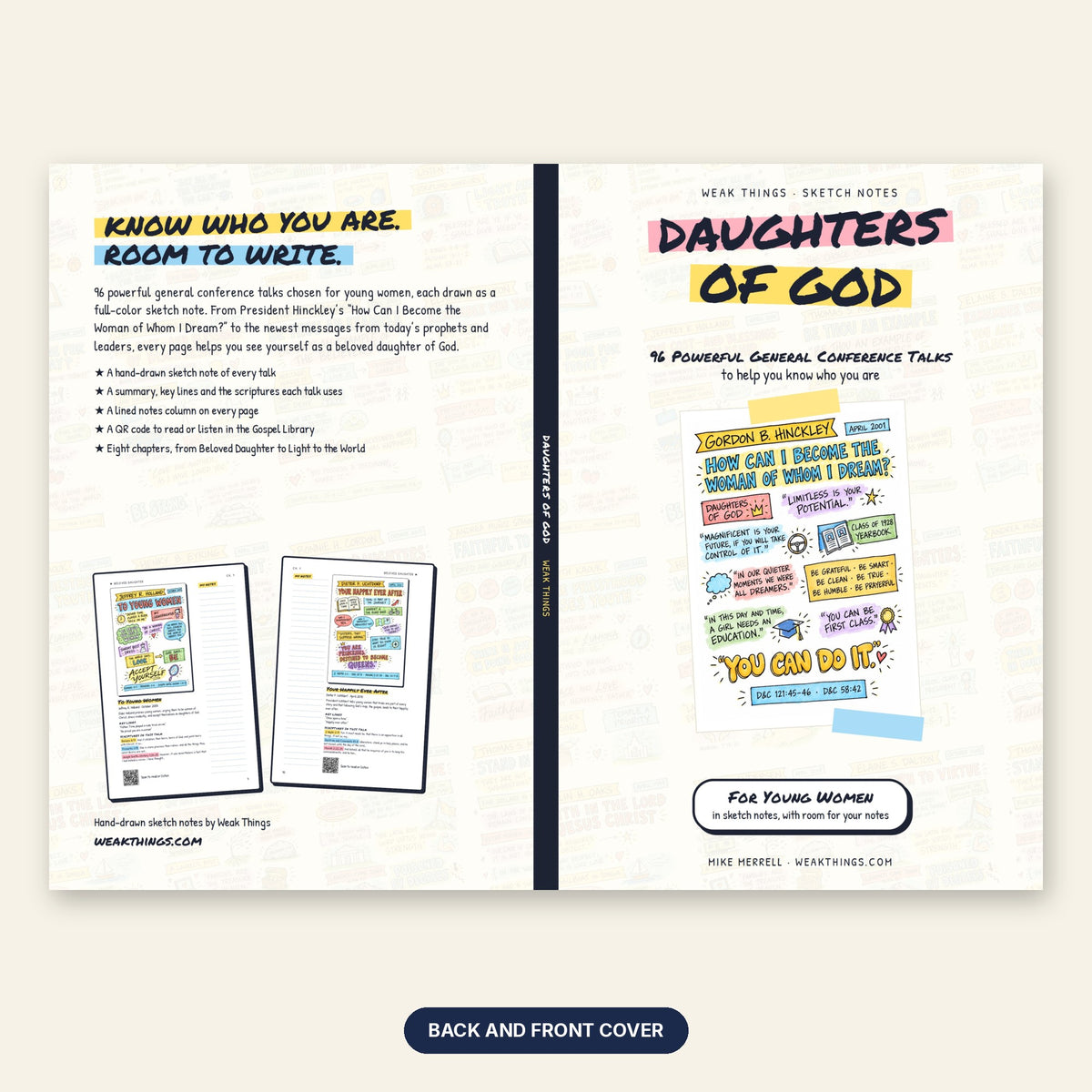 Daughters of God back and front cover