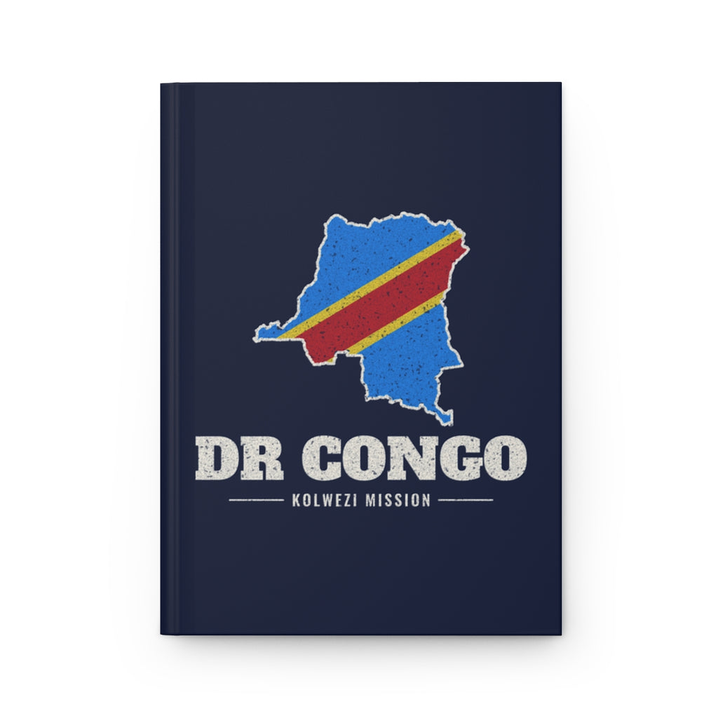 Democratic Republic of the Congo Kolwezi Mission flag map journal by Weak Things