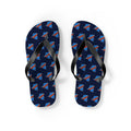 Democratic Republic of the Congo Mission flag map flip flops by Weak Things view 2