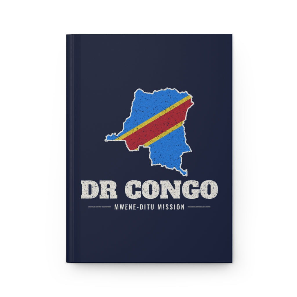 Democratic Republic of the Congo Mwene-Ditu Mission flag map journal by Weak Things