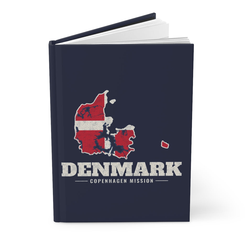 Denmark Copenhagen Mission flag map journal by Weak Things view 3