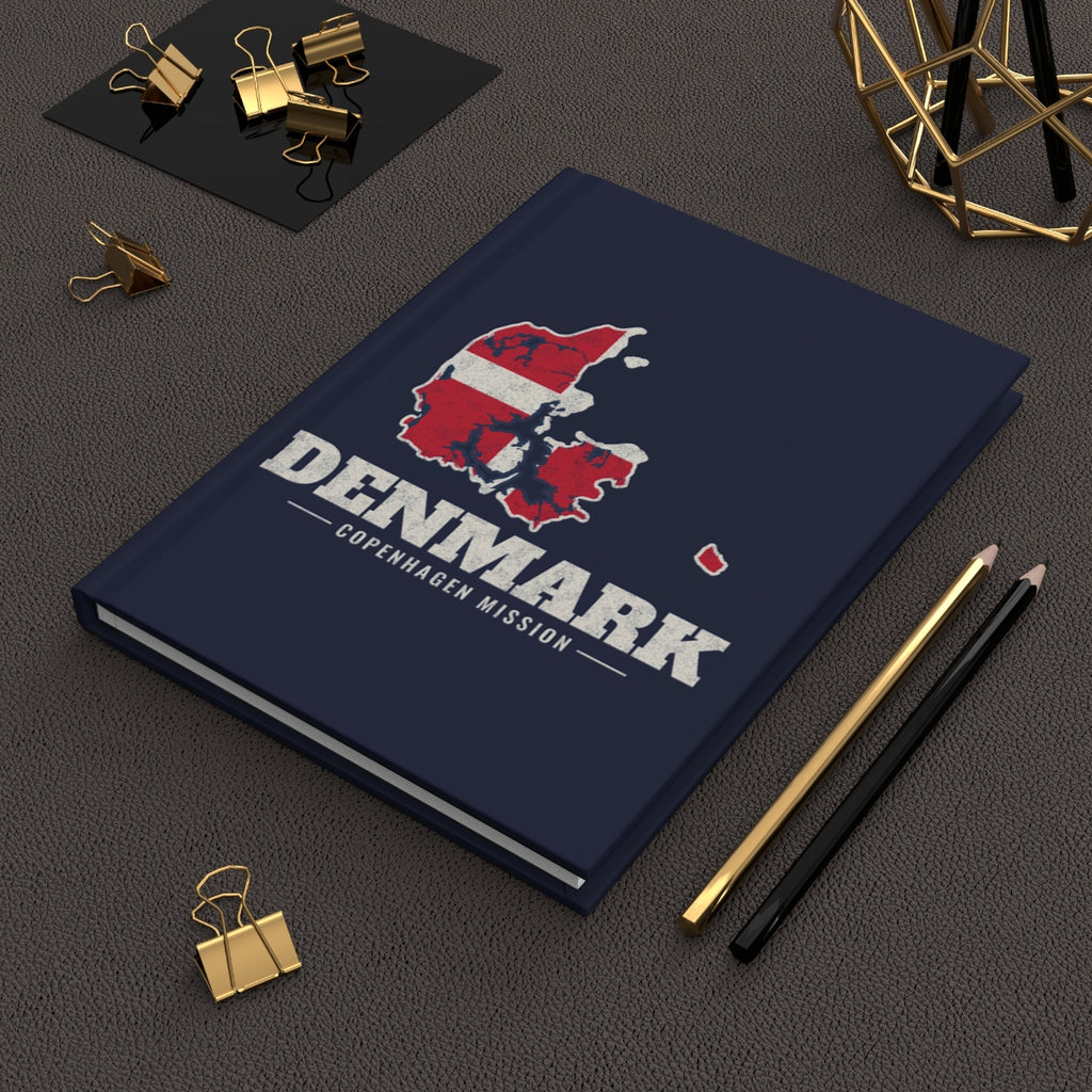 Denmark Copenhagen Mission flag map journal by Weak Things view 2