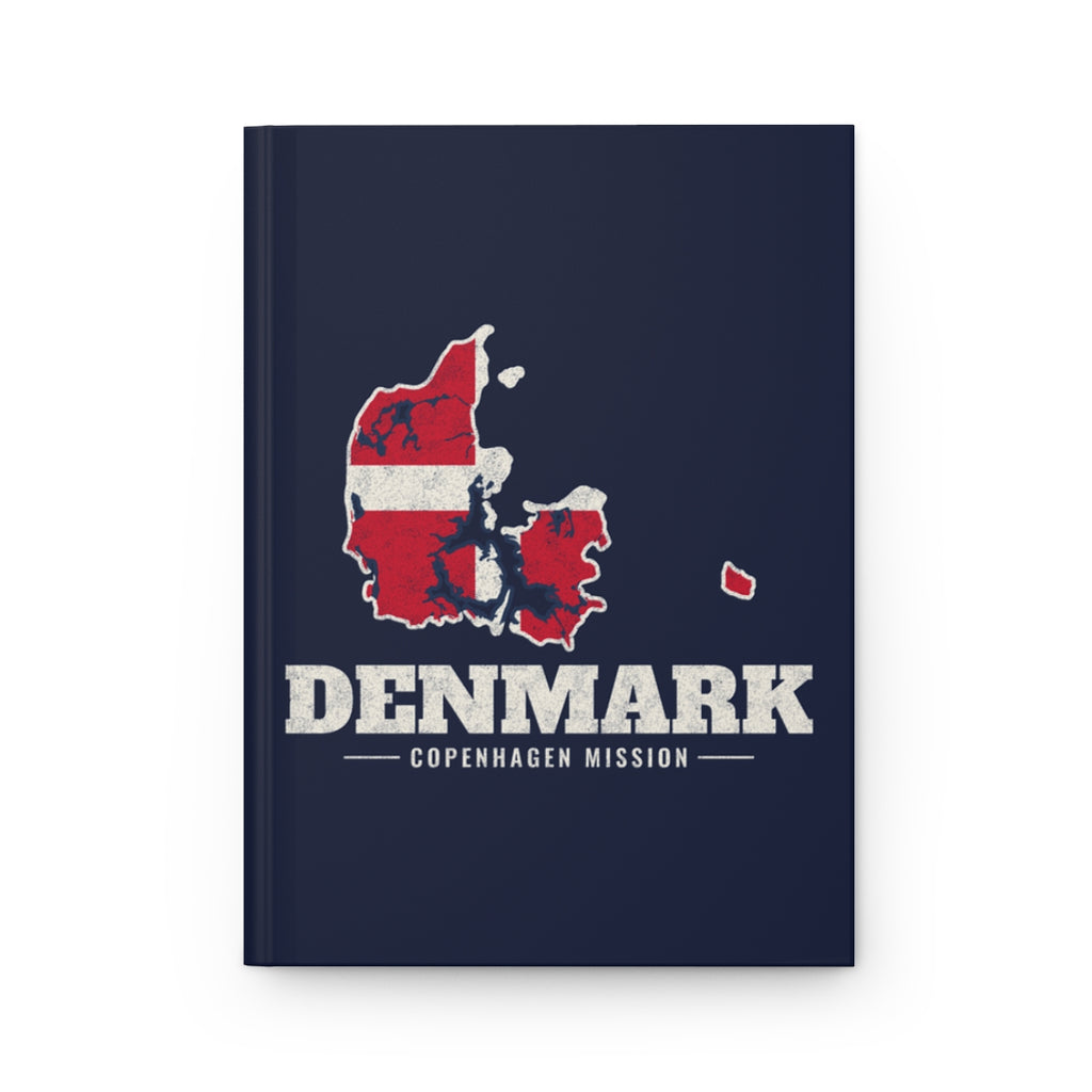 Denmark Copenhagen Mission flag map journal by Weak Things
