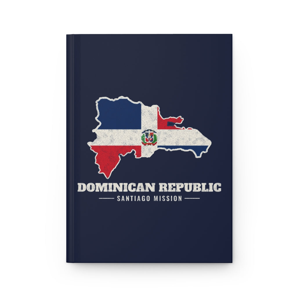 Dominican Republic Santiago Mission flag map journal by Weak Things