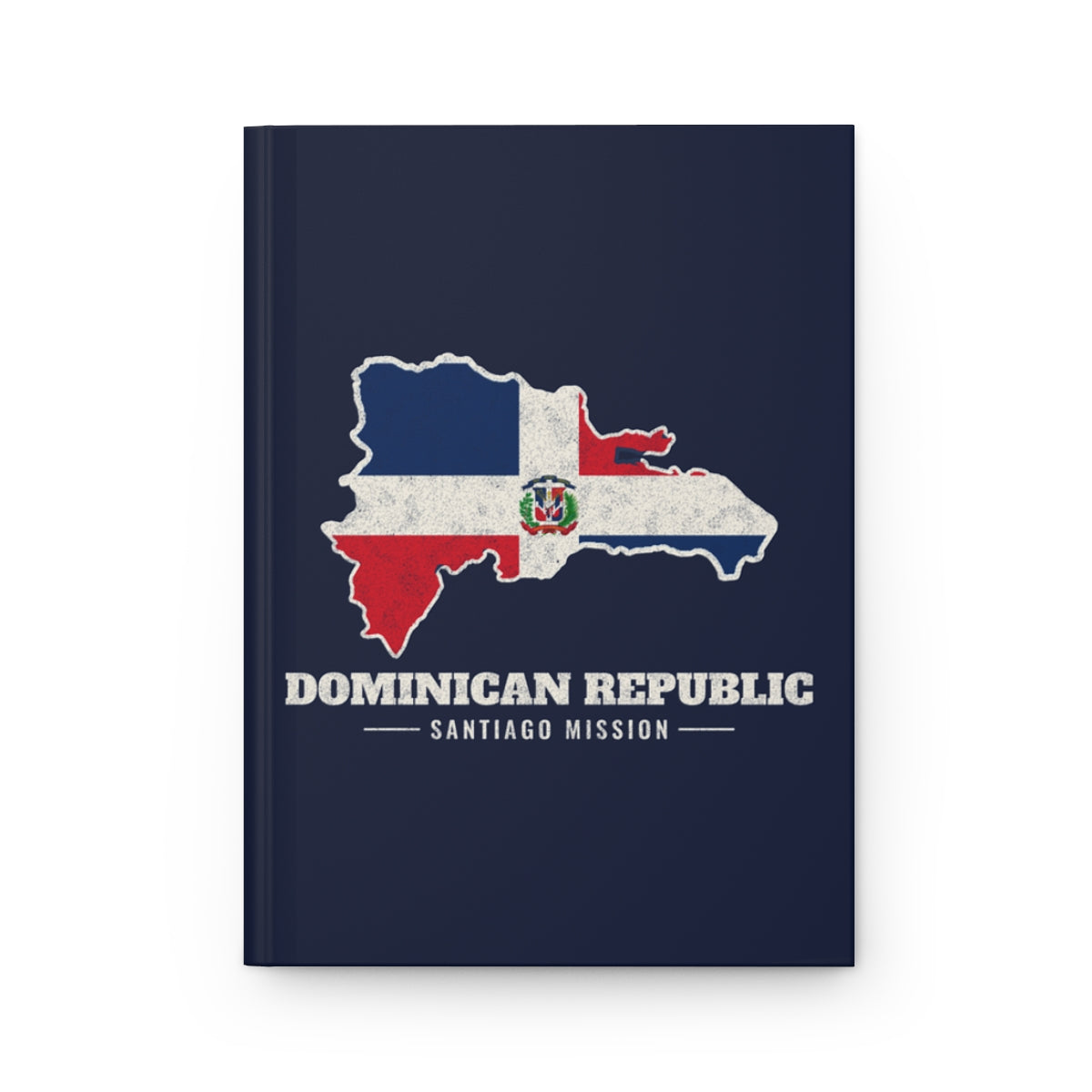 Dominican Republic Santiago Mission flag map journal by Weak Things