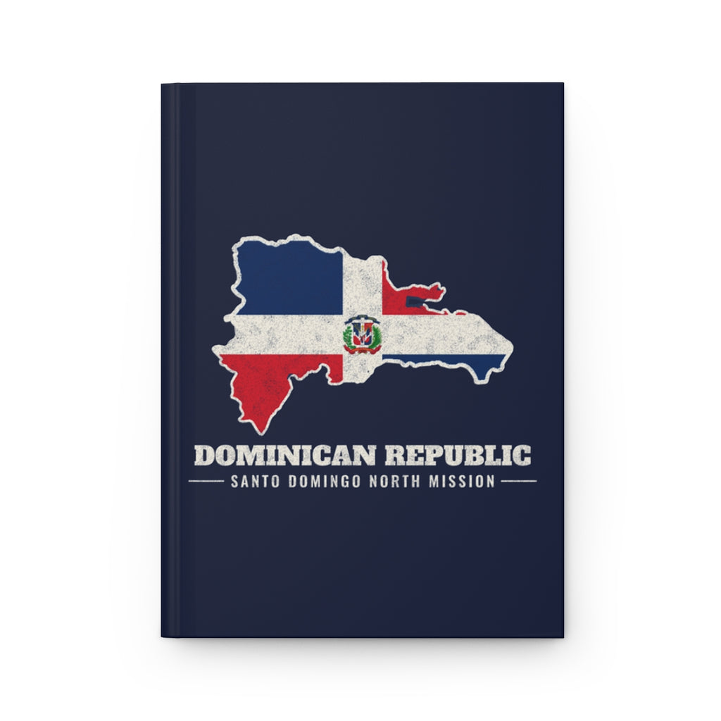 Dominican Republic Santo Domingo North Mission flag map journal by Weak Things