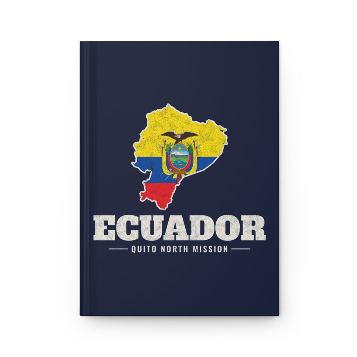 Ecuador Quito North Mission flag map journal by Weak Things