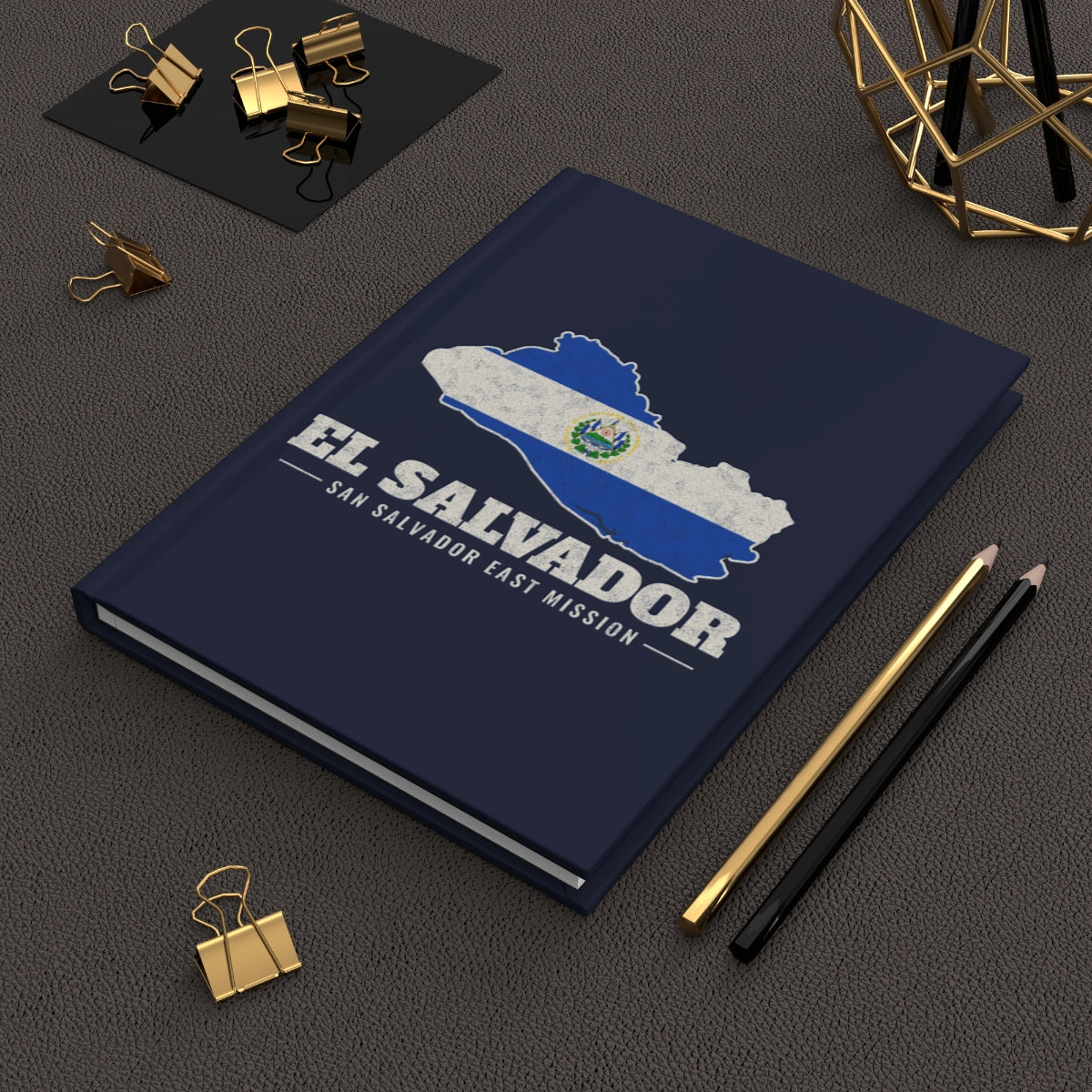 El Salvador San Salvador East Mission flag map journal by Weak Things view 2