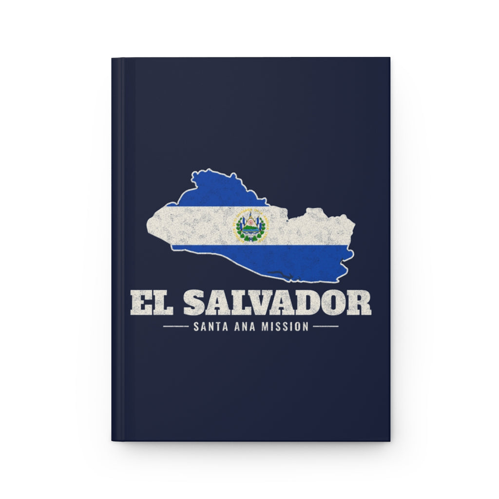 El Salvador Santa Ana Mission flag map journal by Weak Things