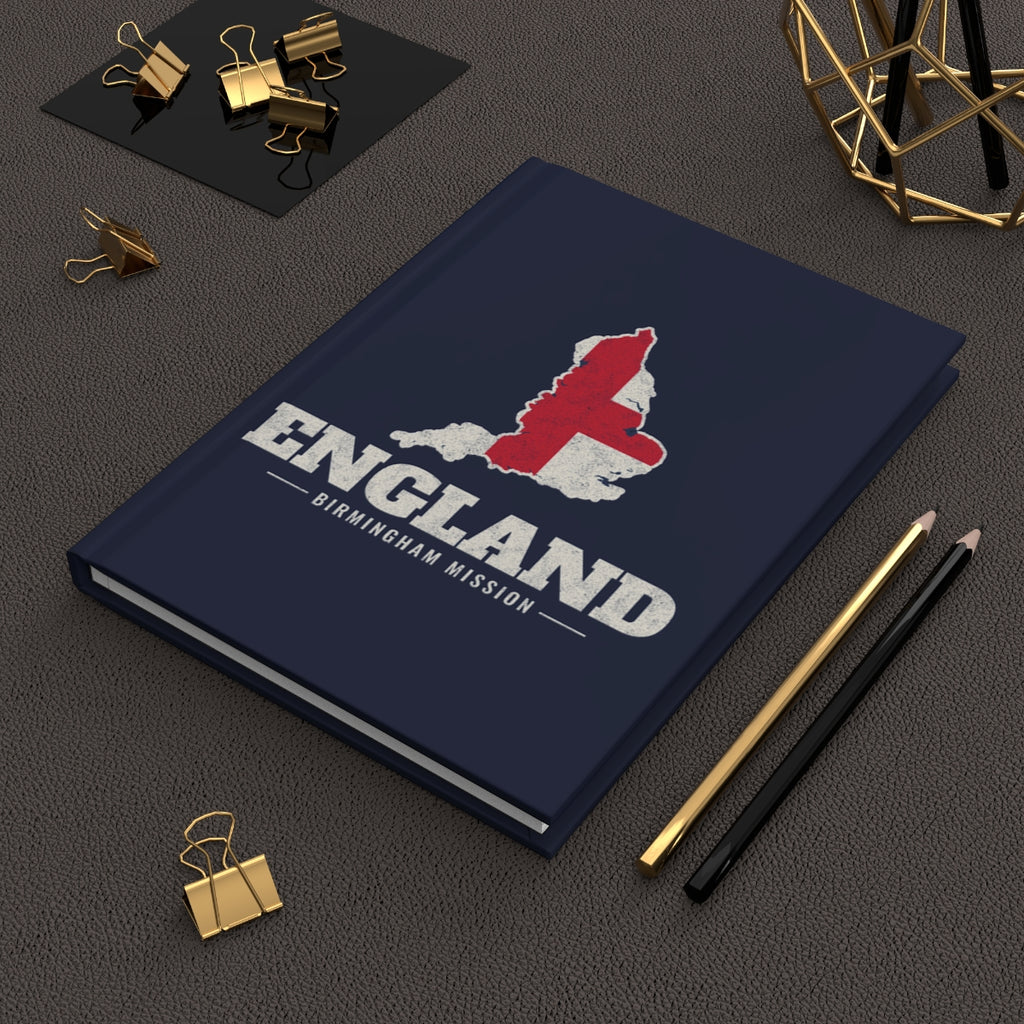 England Birmingham Mission flag map journal by Weak Things view 2