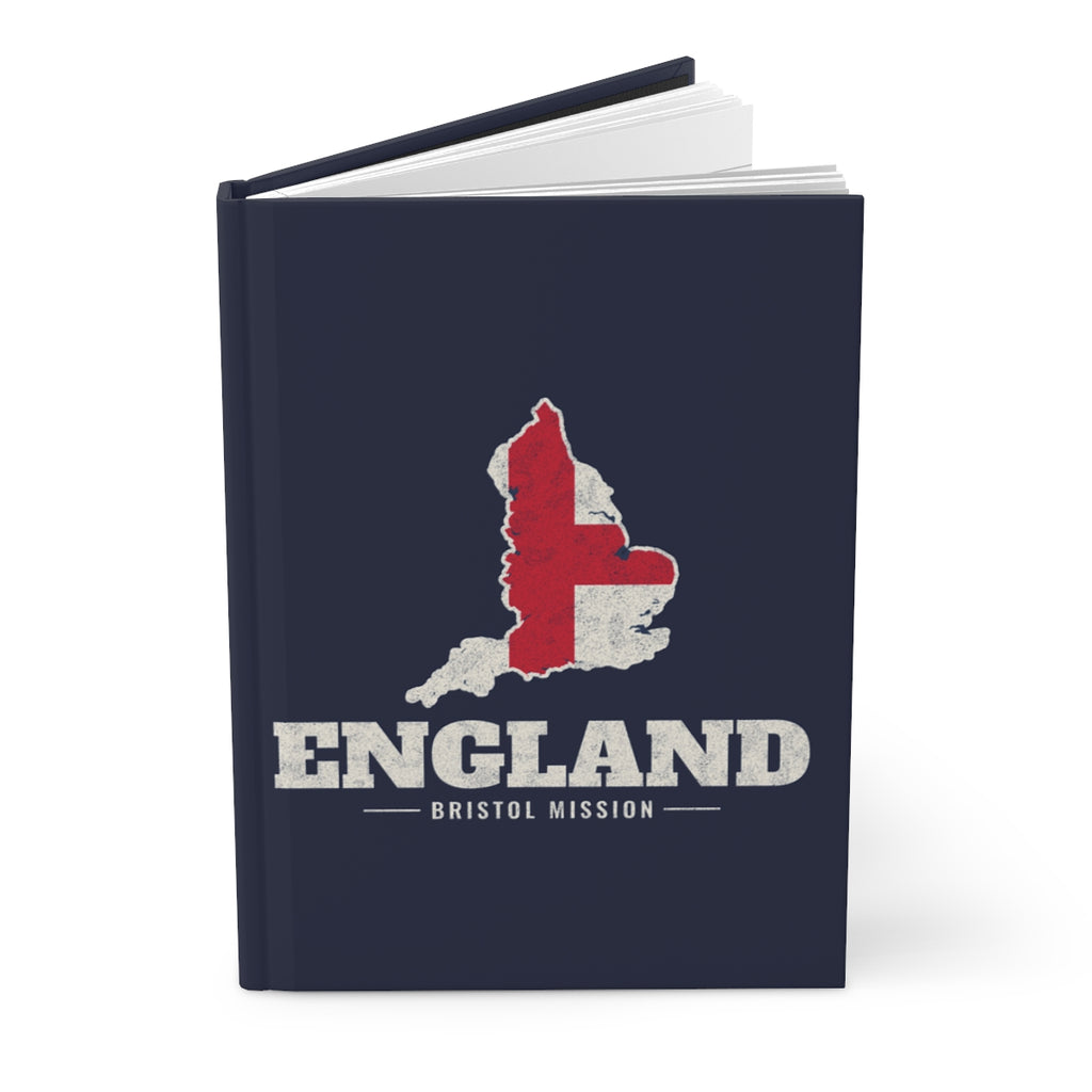 England Bristol Mission flag map journal by Weak Things view 3