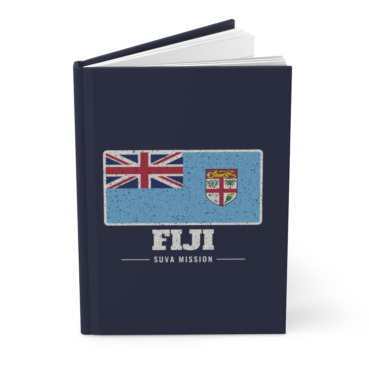 Fiji Suva Mission flag map journal by Weak Things view 3