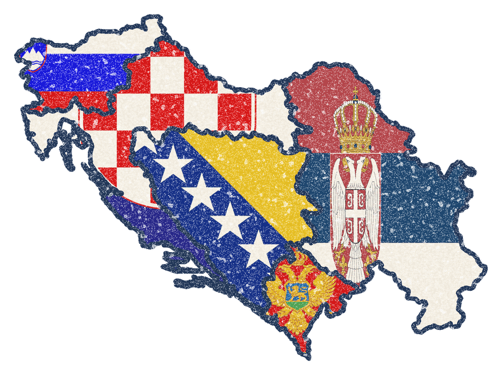 Adriatic North Mission Flag Map design